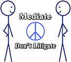 Mediate Don’t Litigate Logo